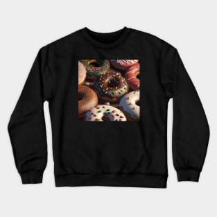 Jummy christmas donuts Crewneck Sweatshirt